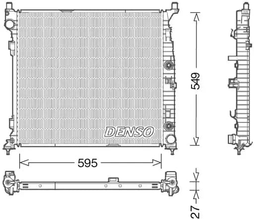 Radyatör A0995004603 resmi