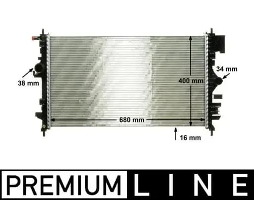 Radyatör 13241726 resmi