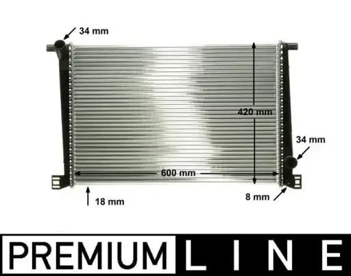 Radyatör 17118675266 resmi