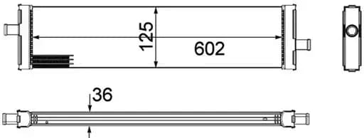 Radyatör 8R0121212C resmi