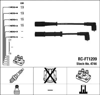 (RCFT1209) Buji Kablosu 55195775 resmi