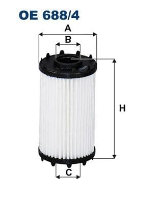 FILTRON OE688-4 | Yağ Filtresi Audi A4 A5 A6 A7 A8 Q5 Q7 Q8 VW Touareg Porsche Cayenne Panamera
