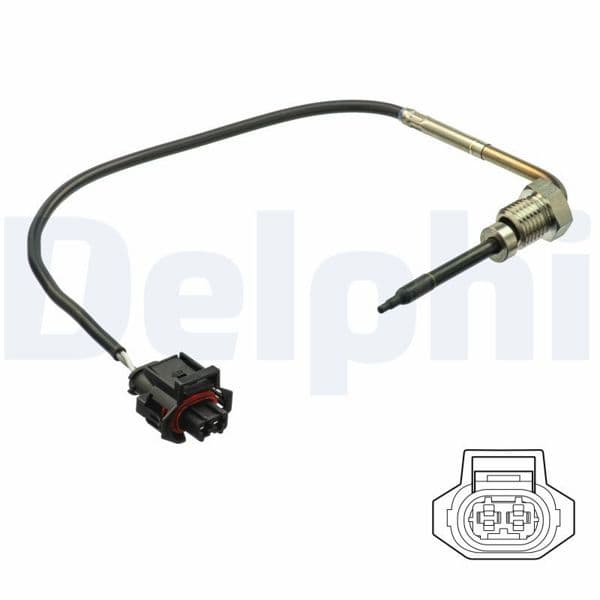DELPHI TS30208 | Egzoz Sıcaklık Sensorü-Chevrolet 01 / 2007-12 / 2011