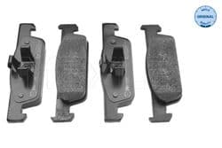 MEYLE 0252570217 | Fren Balatası Dacia Logan II (10 / 12 -) Sandero II (10 / 12 -) Renault Clio IV (11 / 12 -) Logan II (09 / 12 -) Sandero / Stepway II (11 / 13 -) Thalia I