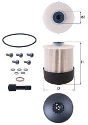 MAHLE KX33826D | Yakıt Filtresi Dacia Dokker Duster Logan 15Dcı 12 -