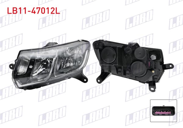 LABO LB11-47012L | Far Sol Dacia Logan 2014 -