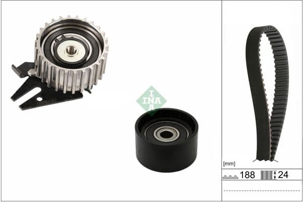 INA 530096810 | Triger Seti Egea Doblo IV 500X Jeep Compass Renagede 1.6 Mjet 15 -