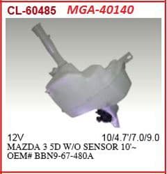 MGA 40140 | Su Fıskiye Deposu Motorlu-(Mazda-3 08 > 12 Hb Sensorsuz)