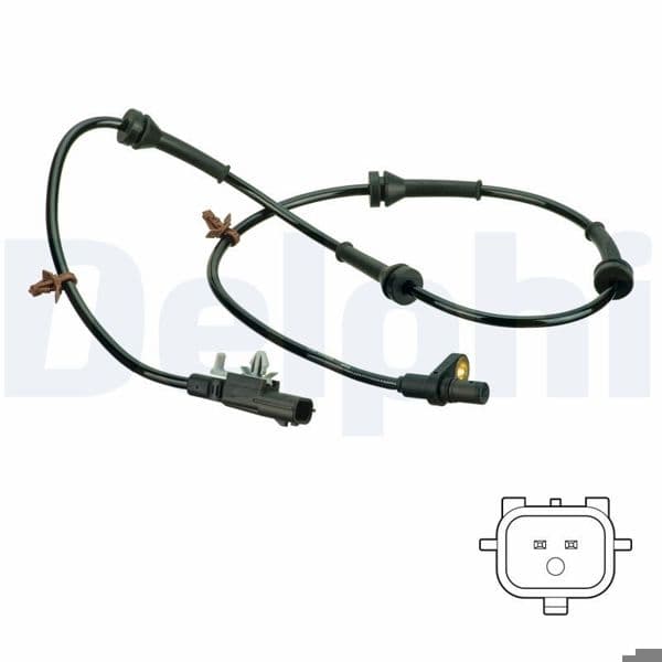 DELPHI SS20825 | ABS Sensorü-Nissan 11 / 2013 -