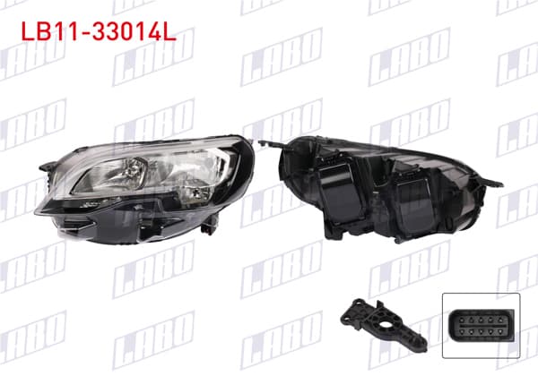 LABO LB11-33014L | Far Sol Peugeot Expert 2017-/ Peugeot Traveller