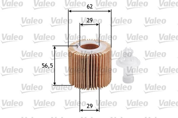 VALEO 586583 | Filtre Yağ-(Toyota Corolla 1.33 08 / Auris 1.33 08 / Yaris 1.33 08 / Corolla 13 / 1.6 / Daihatsu Sirion 1.0-1.3 05 /)