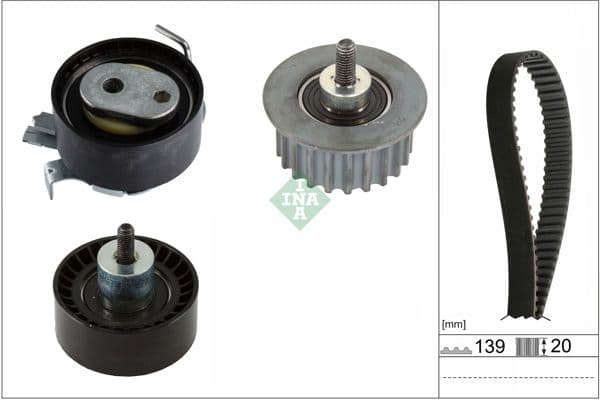 INA 530096210 | Triger Seti Volvo V90 II Xc60 II Xc90 II B4 B5 19 -