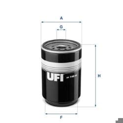 UFI 24.146.00 | Separ Filtre Volvo Fh 400 / 440 / 480 / 500 / 520 05-Fh16 540 03-Fm 440 / 460 05-Fmx 460 / 500 10-Euro 4-5 / Renault Kerax 370 / 410 / 450 05 -