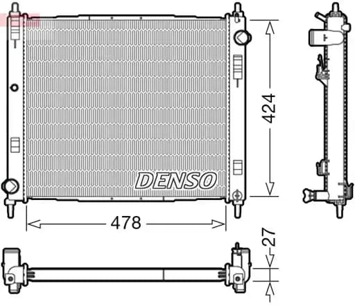 Radyatör 21410BA62A resmi