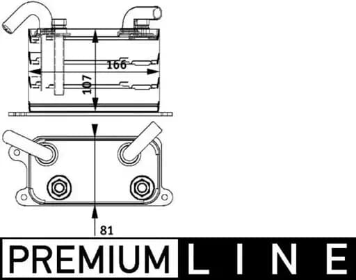 Motor Yağ Soğutucu 7H0317019B resmi