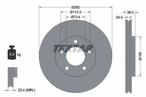 Ön Fren Diski resmi