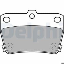 DELPHI LP1942 | Balata Fren Arka (Toyota: Rav4 00-05 / Chery: Tıggo 08-12)