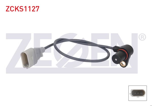ZEGEN ZCKS1127 | Krank Devir Sensörü Kablolu 450 mm VW Passat B5 2.8 V6 1996-2000 / Audi A4 B5 2.4 Aga, Alf, Arj, Aps, Aml 1997-2000 / Tt 1.8 T Apx, Bam, Bea 1999-2006 / Leon 1.8 T Cupra Amk 2002-2006