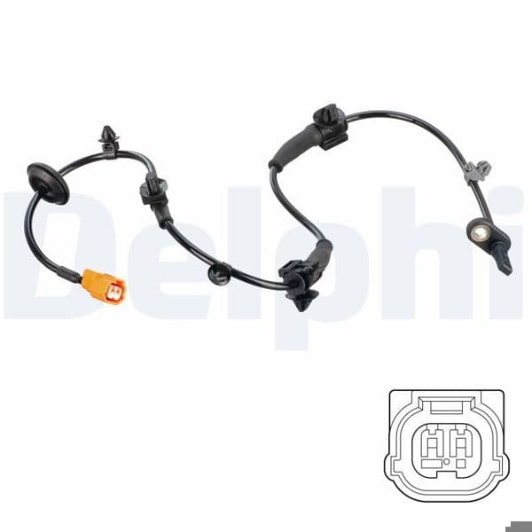 DELPHI SS20782 | ABS Sensorü-Honda 03 / 2002-10 / 2008