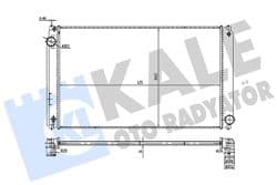 KALE 362470 | Su Radyatörü Toyota Rav 4 IV 2.0 4Wd 12-Lexus Nx 300H Awd 14 (At Mt) Brazıng675×414.5X16