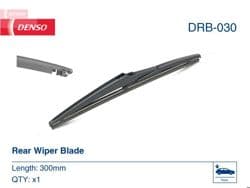 DENSO DRB-030 | Silecek Arka Tek-(300mm)-(Spark 05 / Daihatsu Materıa 07 / Terios 06 / 11 / Yrv 01 / Hyundai i20 08 / Mazda-5 05 / Mazda-6 03 / Hb / Mıtsubısh
