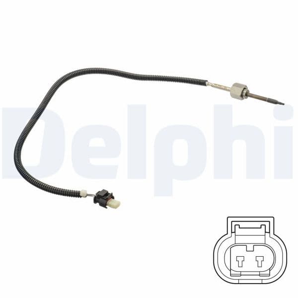 DELPHI TS30161 | Egzoz Sıcaklık Sensorü Sol Mercedes-Benz 02 / 2006 -