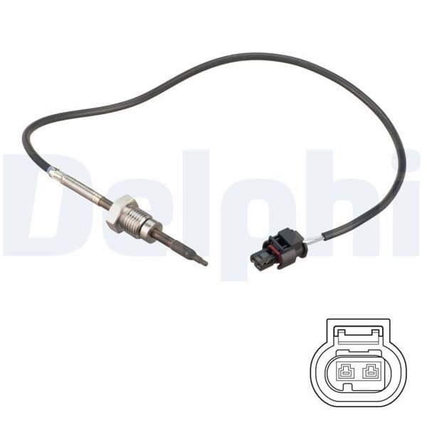 DELPHI TS30257 | Egzoz Sıcaklık Sensorü-Mercedes-Benz 03 / 2001 -