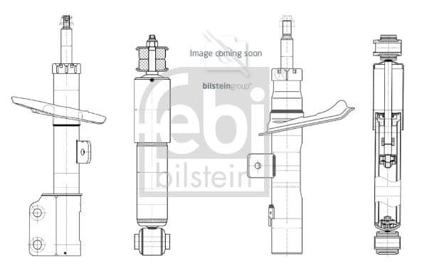 FEBI BILSTEIN 1002592 | Arka Amortisör Mini Cooper R56 R57 09 >