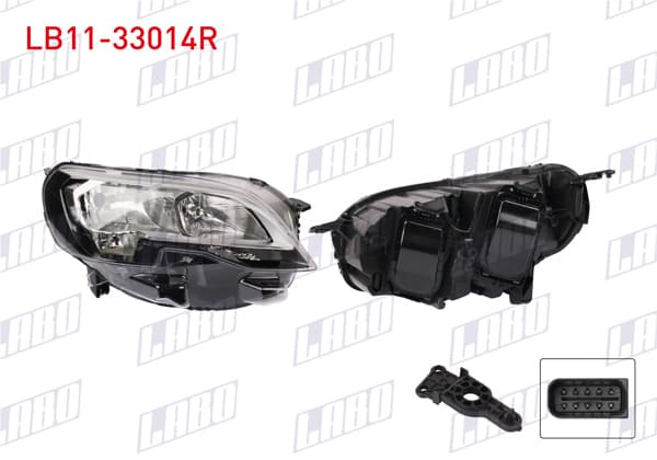 LABO LB11-33014R | Far Sağ Peugeot Expert 2017-/ Peugeot Traveller