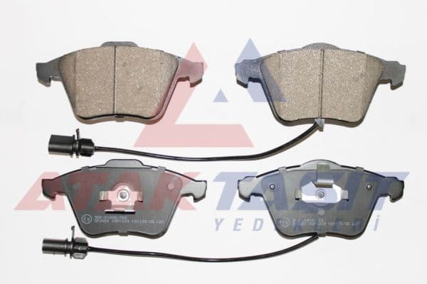 AP 05P1239 | Fren Balata Ön Fişli Audi A8 2.8 2003-2010 / A8 4.2 V8 TDI 2003-2010 / A8 3.0 TFSI 2003-2010 / A4 2.0 TFSI 2004-2008 / Seat Exeo 1.6 2008-/ Leon 2.0 FSI 2005-2012 / Leon 1.8 TSI 2005-2012