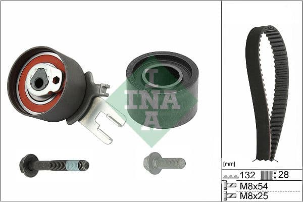 INA 530058210 | Triger Seti Volvo S60 I / II S80 II V60 I XC60 D3 D4 D5 02-