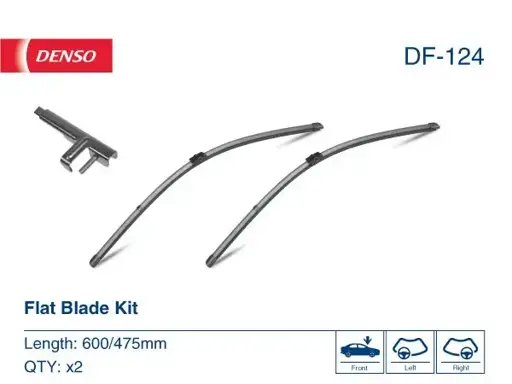 DF-124 Silecek Süpürgesi (Takım) 61610427668 resmi