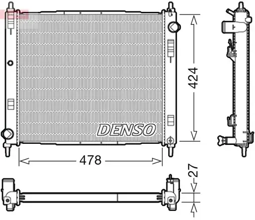 Radyatör 21410BA62A resmi