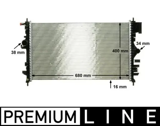 Radyatör 13241726 resmi