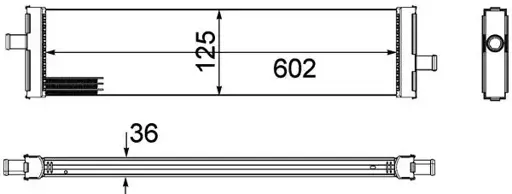 Radyatör 8R0121212C resmi