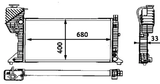 Radyatör A9015003100 resmi
