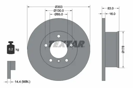 Ön Fren Diski A4604210112 resmi