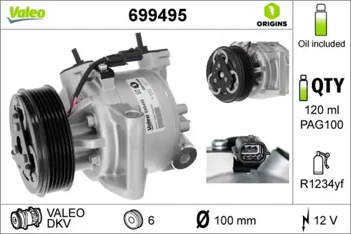 Klima Kompresörü 926005154R resmi