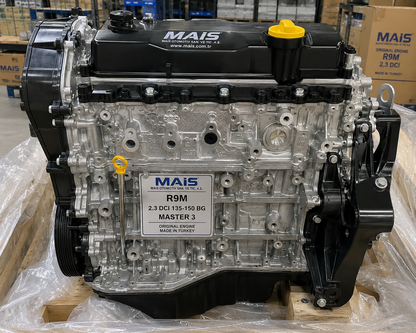 2016 Renault Master 3 orijinal sandık motor