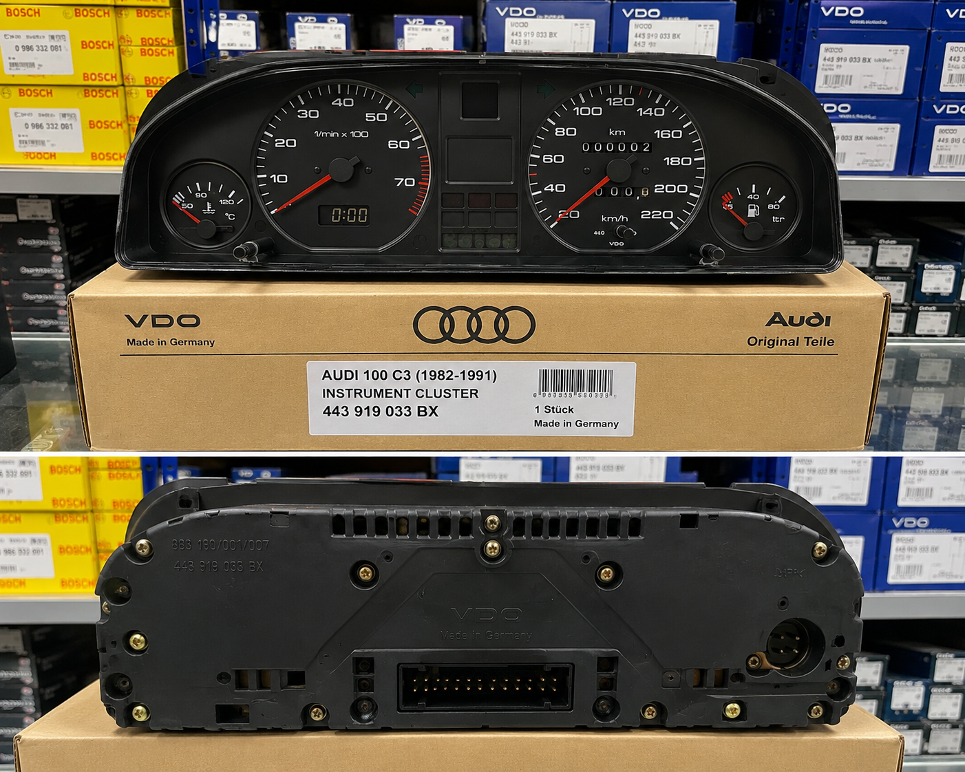 Audi 100 C3 2.3E 1989 Gösterge Paneli