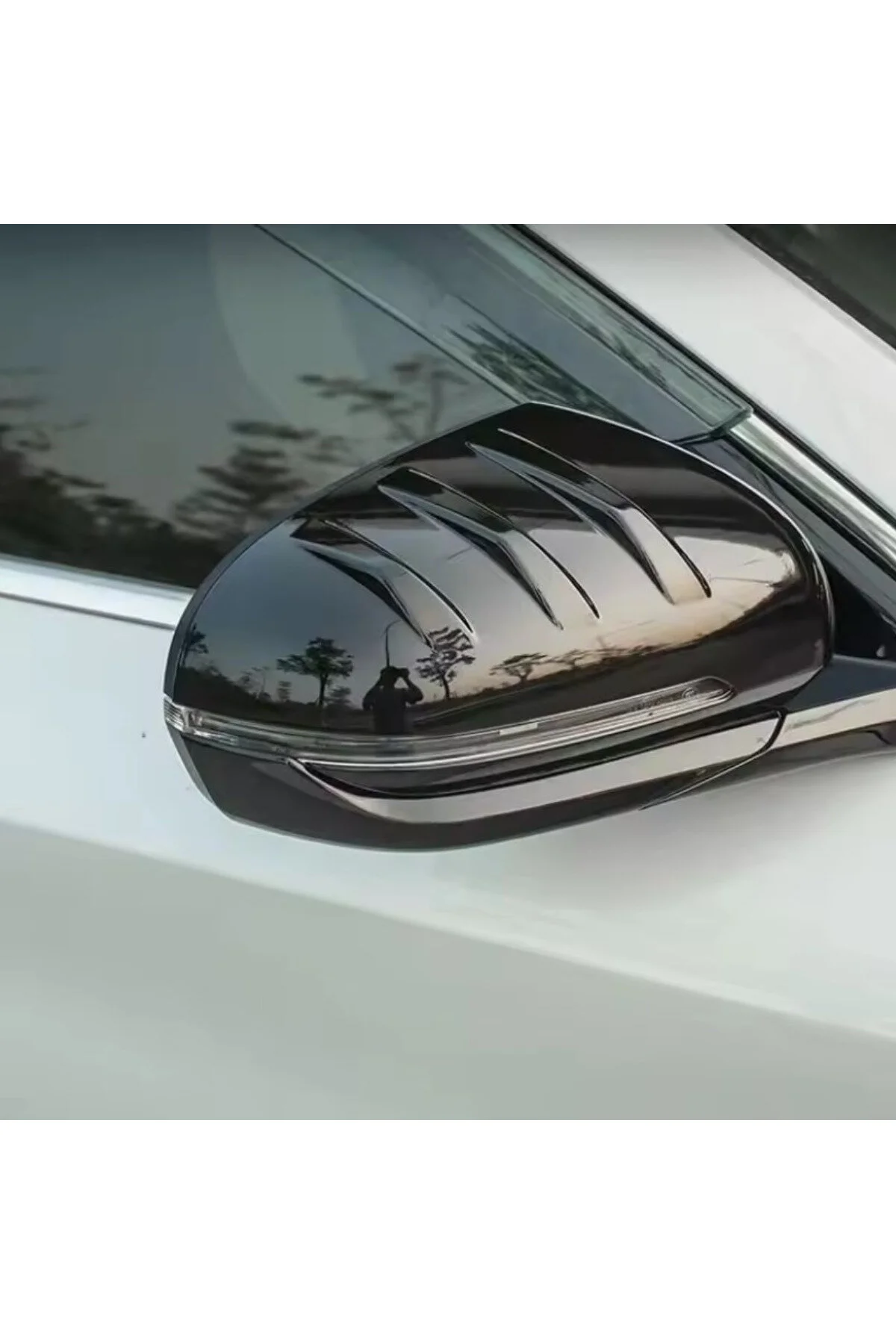 BYD Seal Dış Dikiz Ayna Kapağı Seti Piano Black (Sağ + Sol)