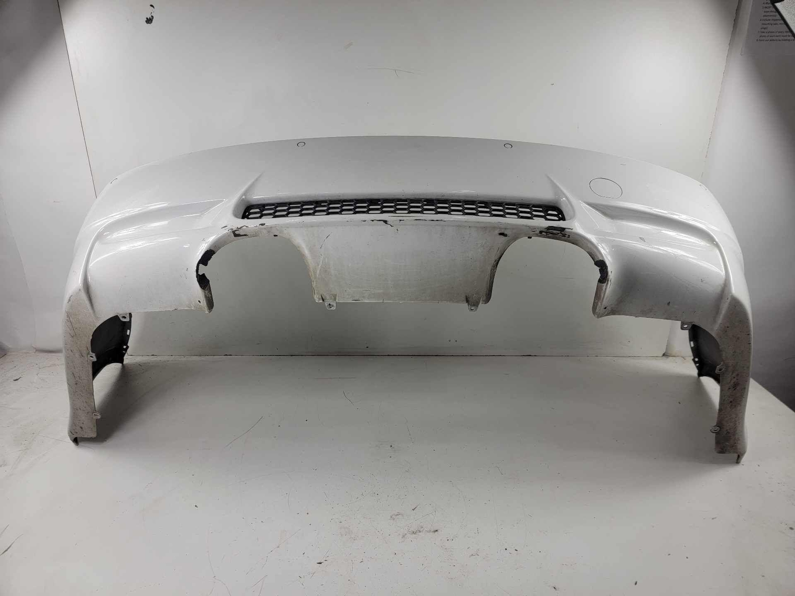 BMW E92 Arka Tampon Alt Difüzör Çift Çıkış Sol