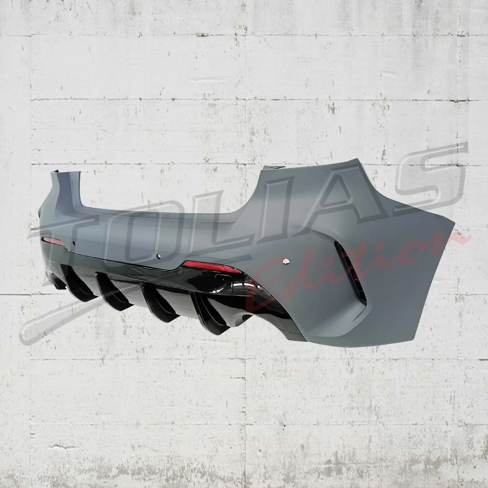 BMW 1 Serisi F40 M Performance Arka Tampon Difüzörü Parlak Siyah