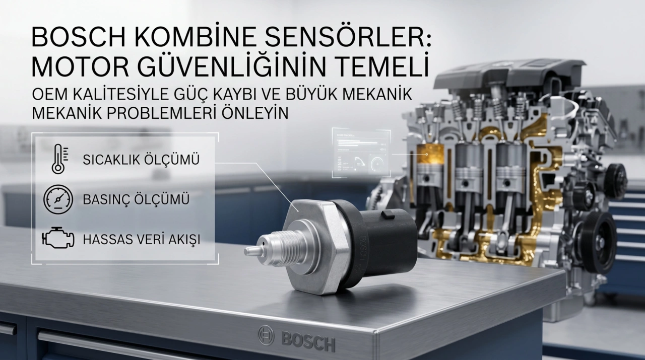 Ford Focus III - C-Max 1.6 TDCi Enjektör Kütüğü ve Sensörü