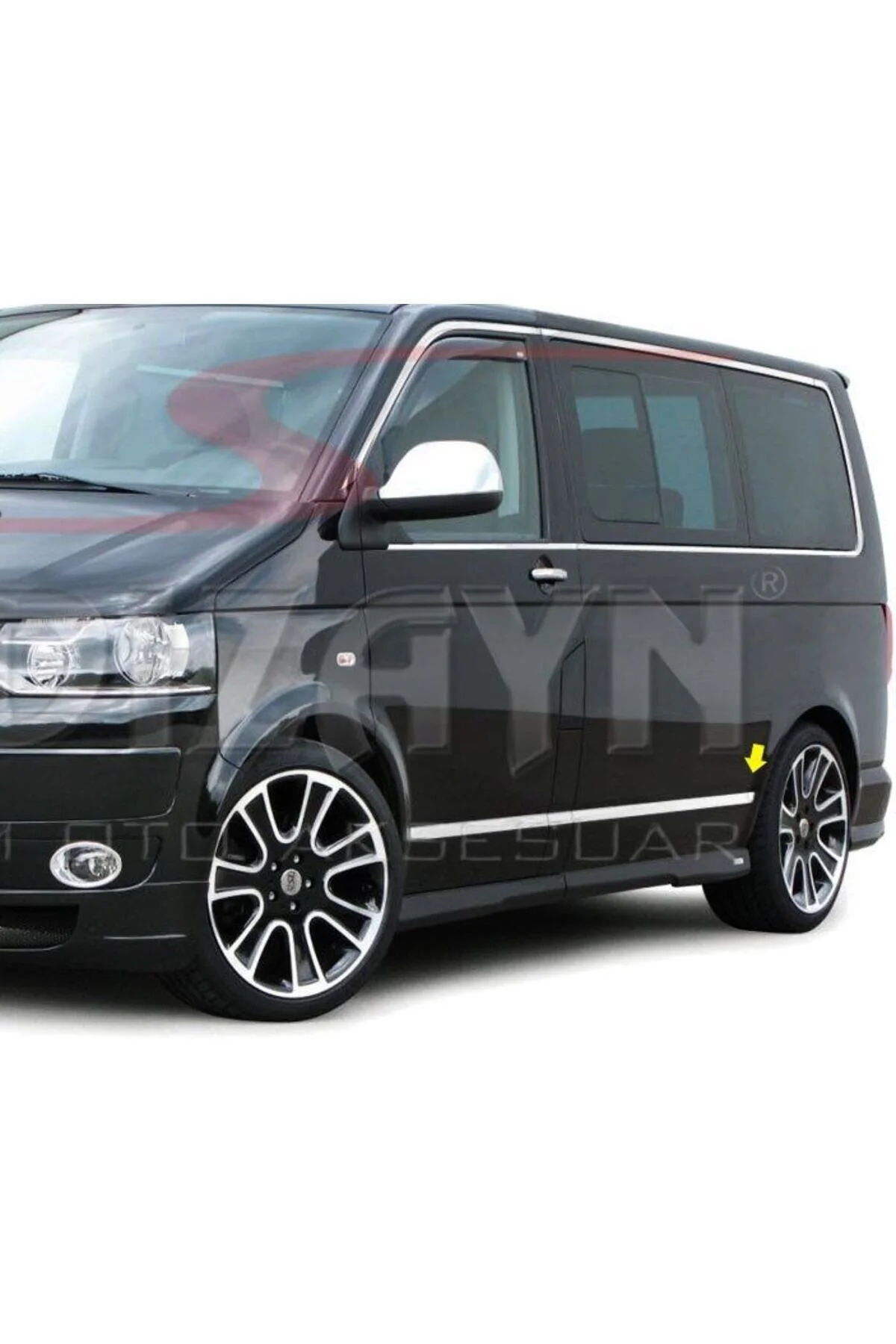 Volkswagen Transporter T5 T6 Sağ Sürgülü Kapı Çıtası