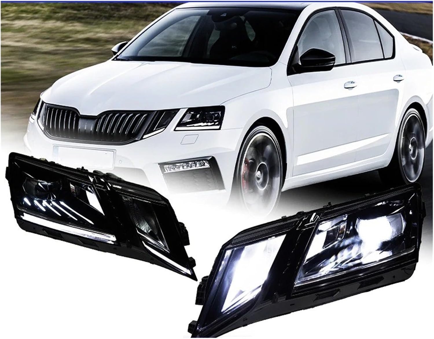 Škoda Superb Sağ Far