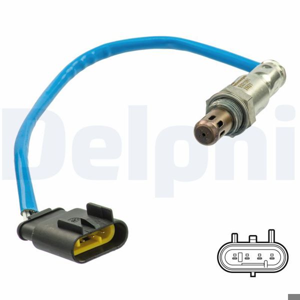DELPHI ES21061-12B1 | Oksijen Sensorü-Abarth / Alfa Romeo / Fiat / Lancıa 10 / 2003 -