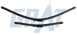 GRAT F6538 | Silecek Setı 650-380mm-(Fiat: Linea-Punto III-G.Punto / Alfa Romeo: Mıto 09-/ Chevrolet: Aveo 11-/ Opel: Corsa D)