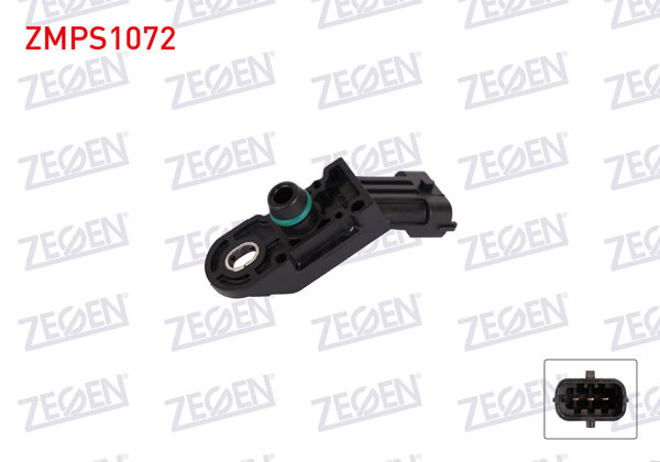 ZEGEN ZMPS1072 | Map Sensörü Alfa Romeo 156 2.0 16V T.Spark 2000-2002