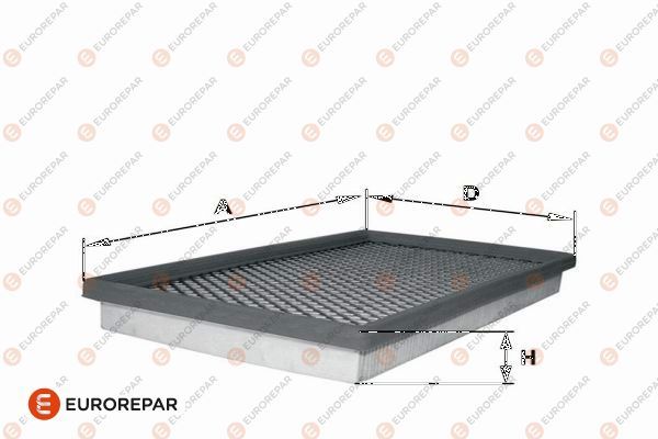 EUROREPAR 1682266180 | Psa / Erp Hava Filtresi Cadillac Corvette C6 / Xlr 4.6I Roadster V9